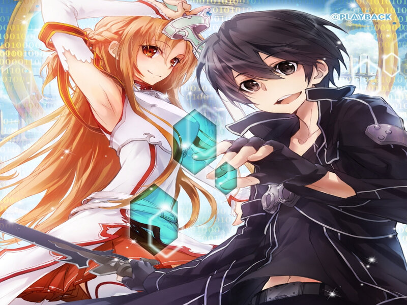 Two Anime Characters — Orange, Dynamic