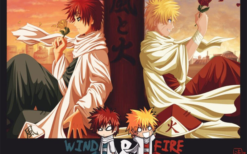 Two Anime Characters — Orange, Peaceful