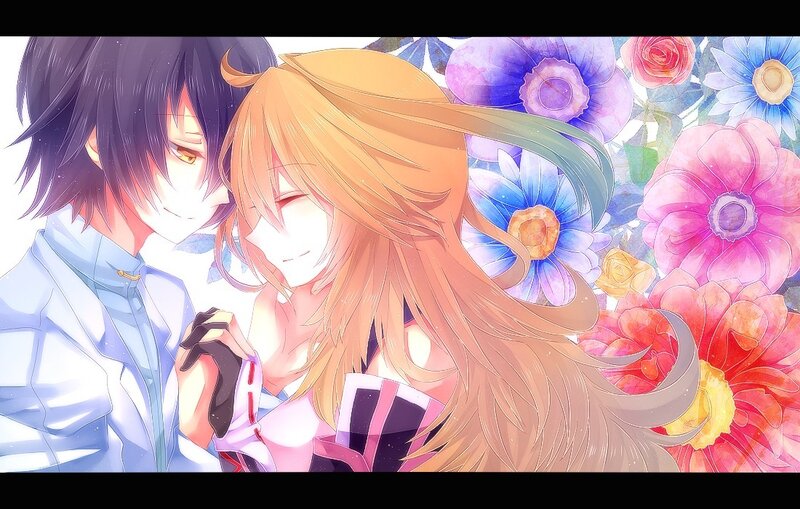 Two Anime Characters — Orange, Romantic