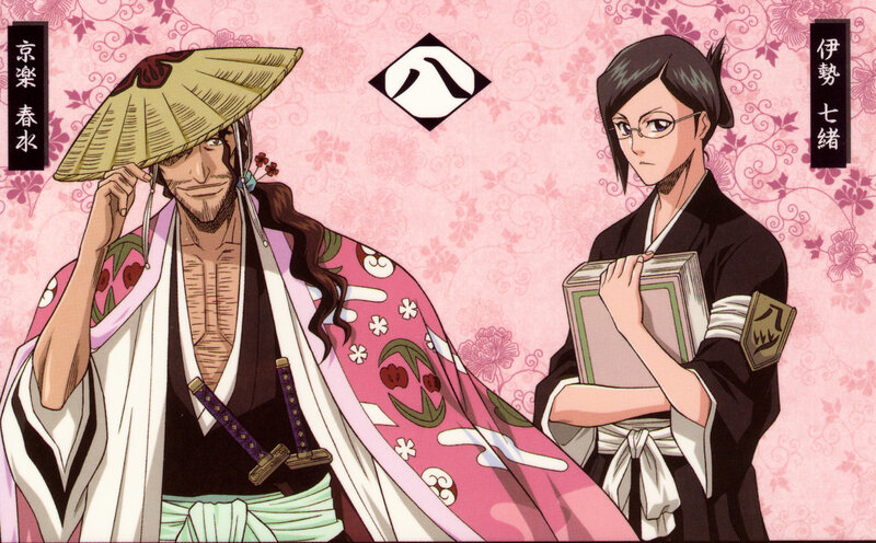 Two Anime Characters — Pink, Calm, Samurai Swords
