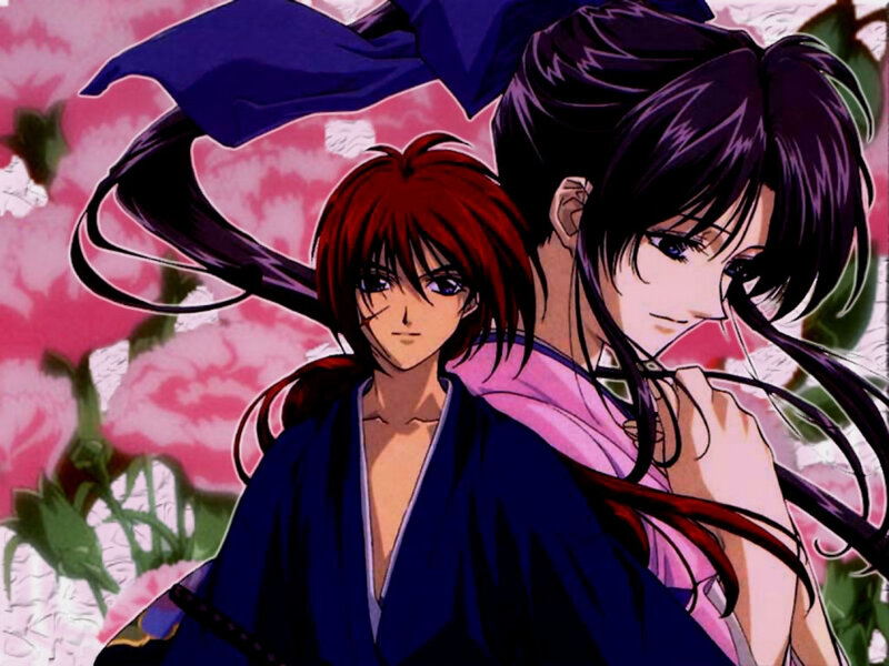 Two Anime Characters — Pink, Dramatic, Spring