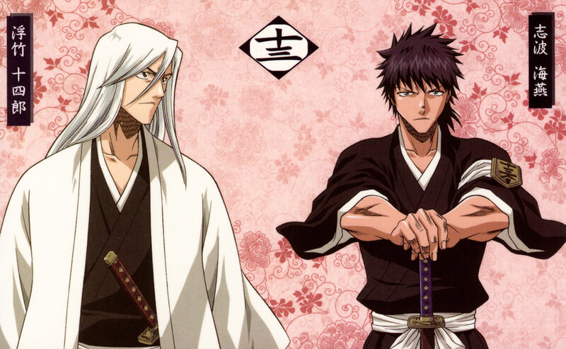 Two Anime Characters — Pink, Dramatic, Swords, Kimono