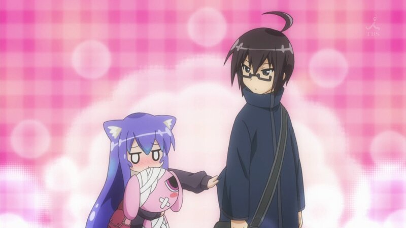 Two Anime Characters — Pink, Playful, Cat Ears