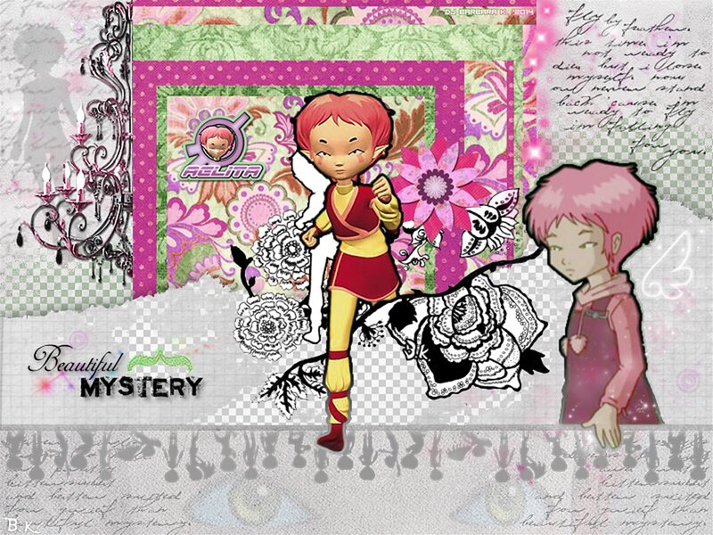 Two Anime Characters — Pink, Playful, Digital Art