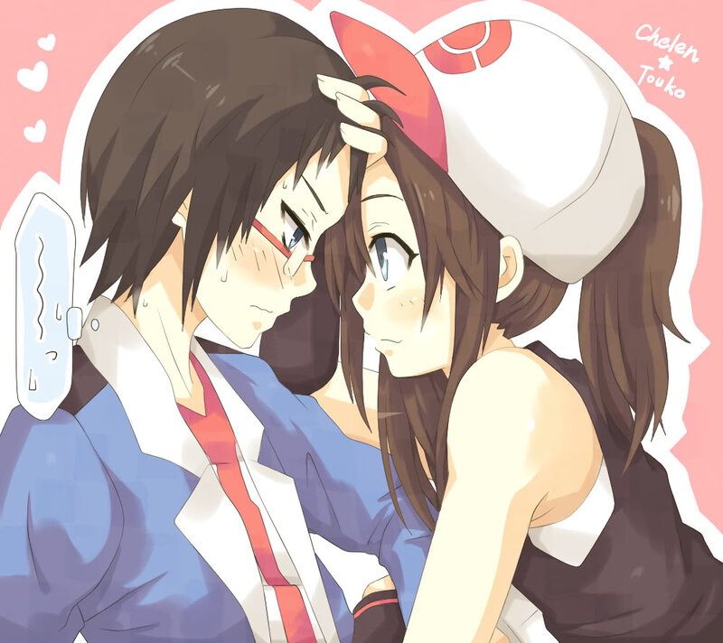 Two Anime Characters — Pink, Romantic
