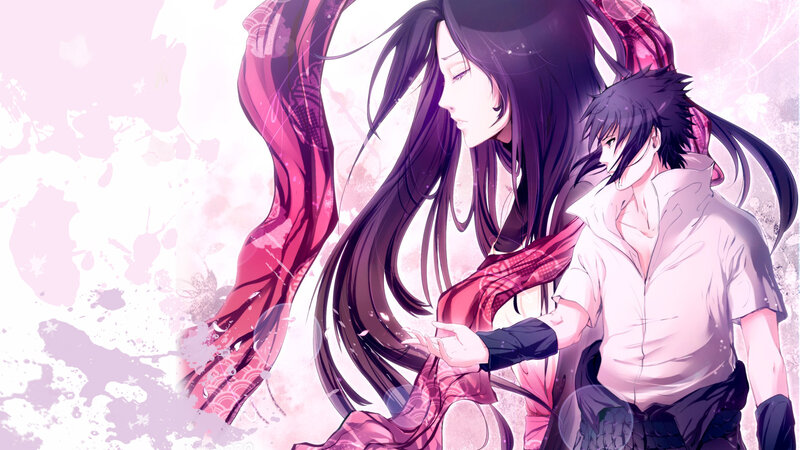 Two Anime Characters — Pink, Serene, Long Hair