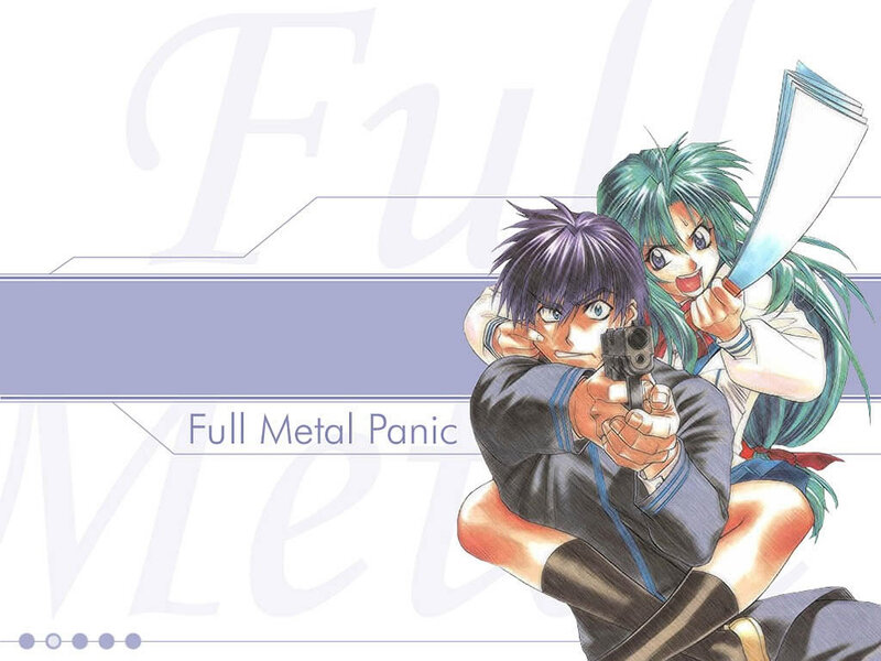 Two Anime Characters — Purple, Action