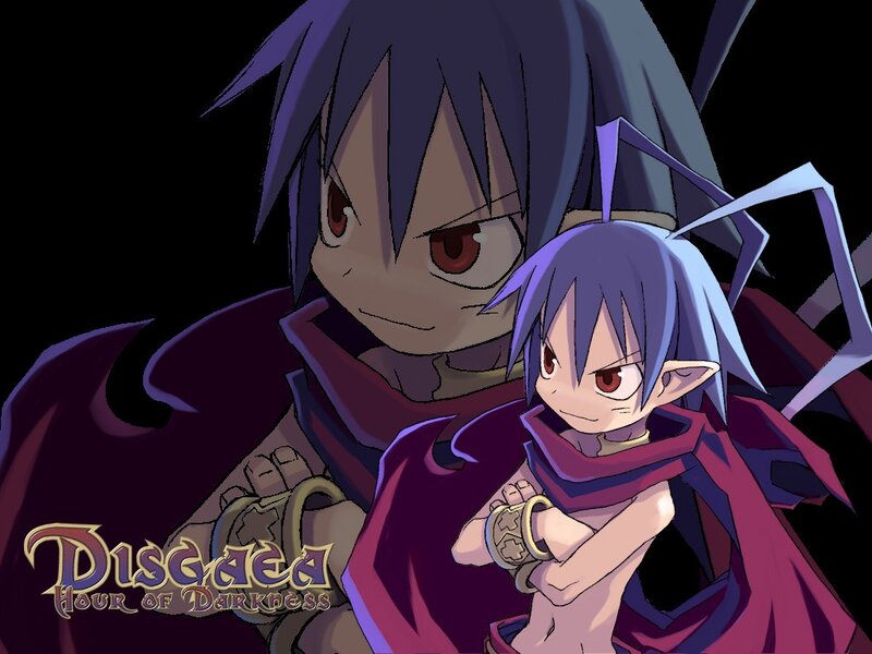 Two Anime Characters — Purple, Dramatic, Cloaks, Pointed Ears