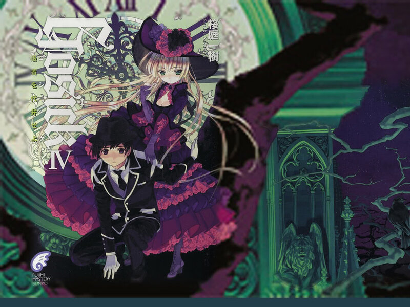 Two Anime Characters — Purple, Dramatic, Night, Manga