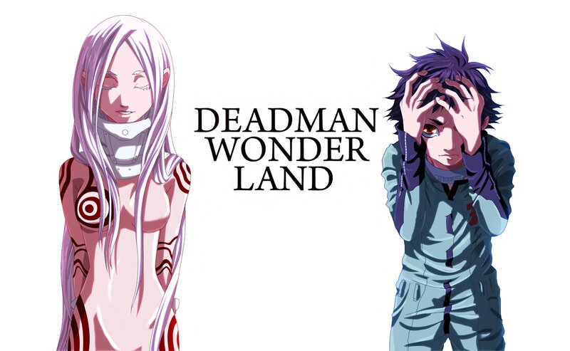 Two Anime Characters — Purple, Dramatic, Text, White Background