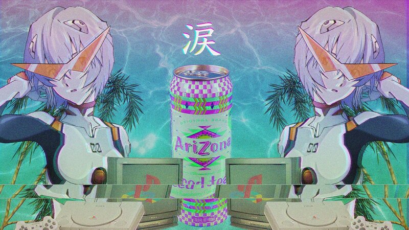 Two Anime Characters — Purple, Dreamy, Digital Art, Anime Character