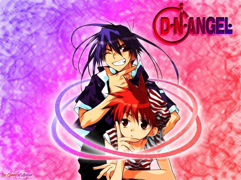Two Anime Characters — Purple, Dynamic