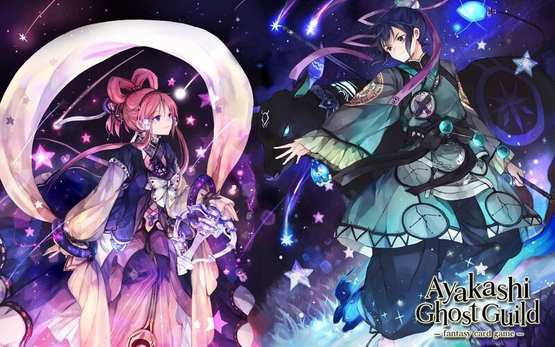 Two Anime Characters — Purple, Fantasy, Night