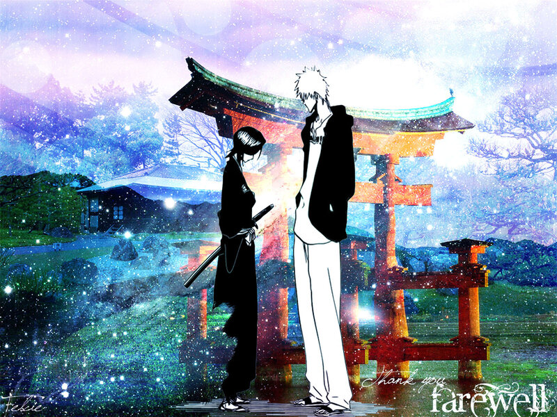 Two Anime Characters — Purple