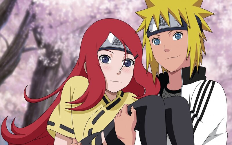 Two Anime Characters — Red, Calm, Spring