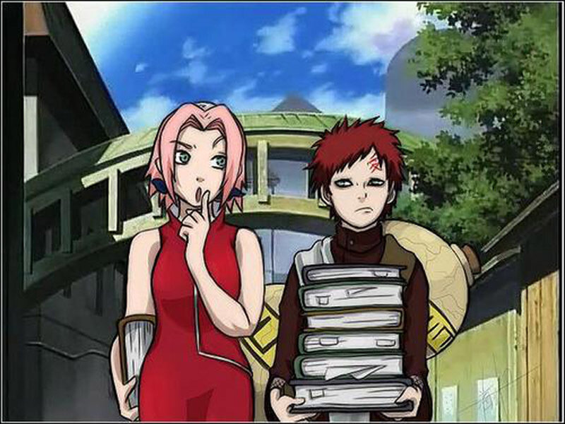 Two Anime Characters — Red, Calm