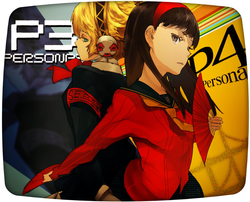 Two Anime Characters — Red, Dramatic, Fan