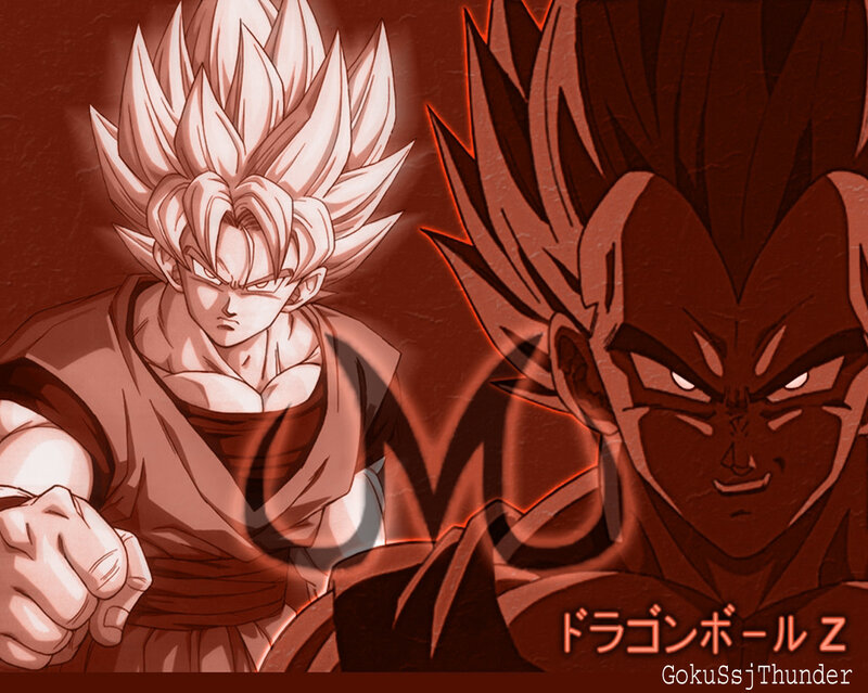 Two Anime Characters — Red, Dramatic, Manga, Anime Art