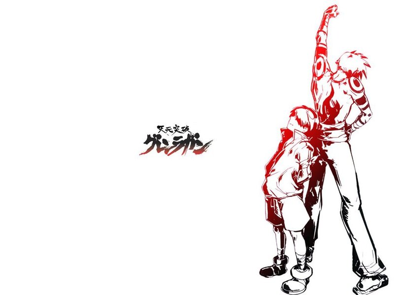 Two Anime Characters — Red, Dramatic, Manga, Text, Arm