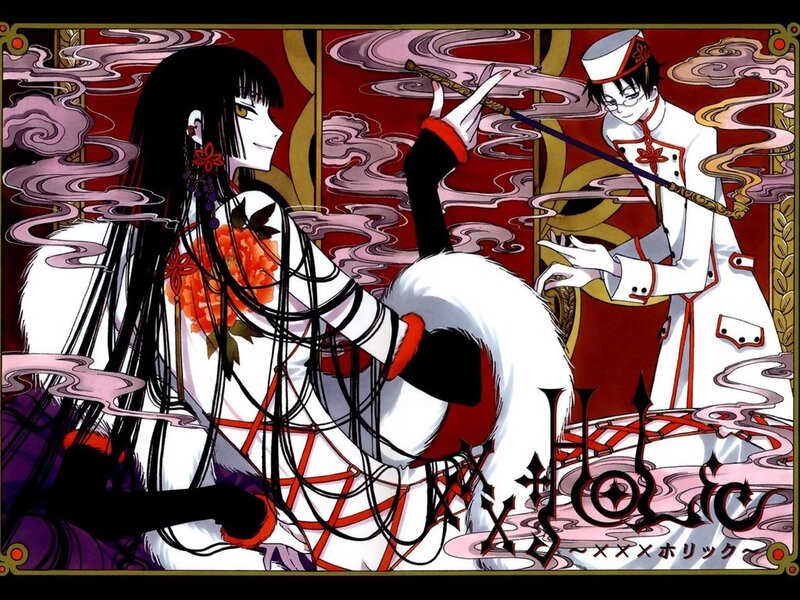 Two Anime Characters — Red, Dramatic, Manga, Woman
