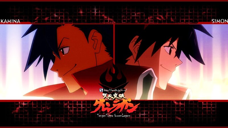 Two Anime Characters — Red, Dramatic, Text, Fire Symbol