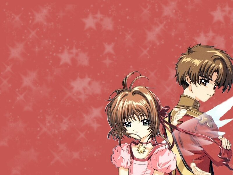 Two Anime Characters — Red, Dreamy