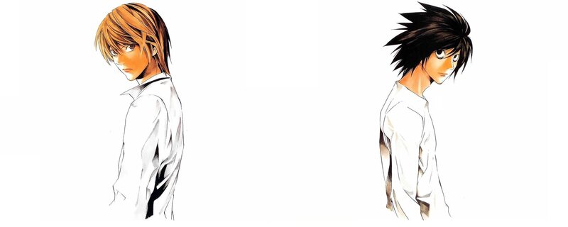 two anime characters side by side