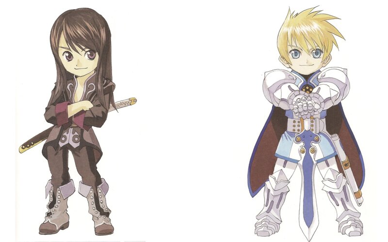 two anime characters