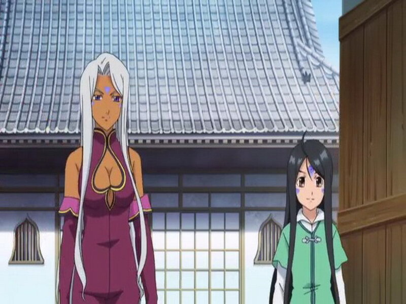 Two Anime Characters — White, Calm, Afternoon
