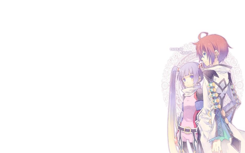 Two Anime Characters — White, Calm, Male Character