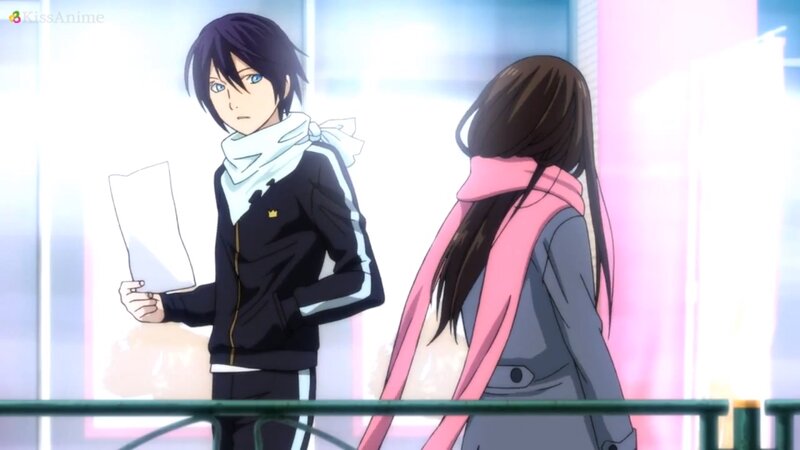 Two Anime Characters — White, Calm, Scarf