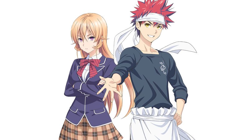 Two Anime Characters — White, Confident, School Uniform