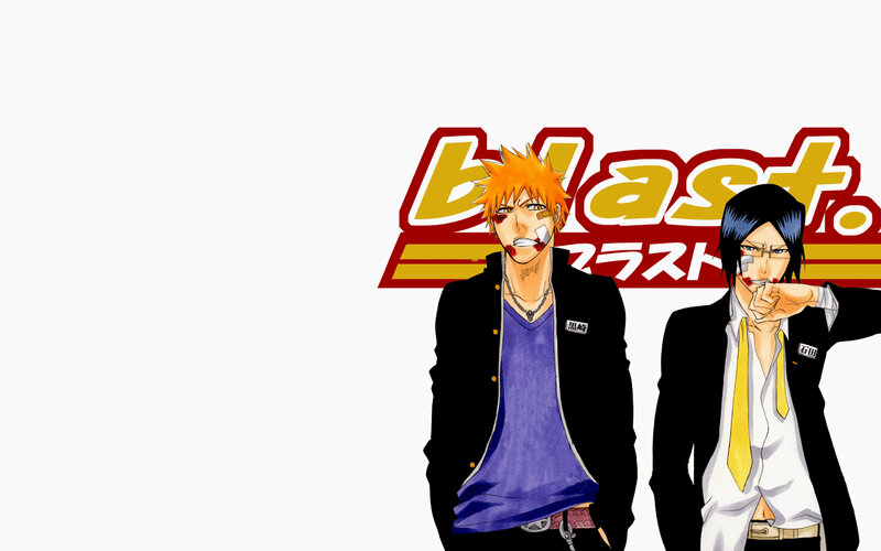 Two Anime Characters — White, Dramatic, Bandages
