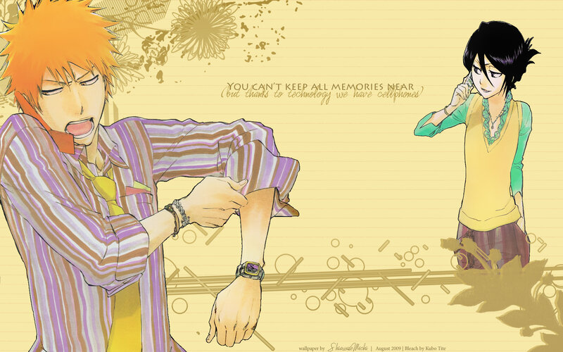 Two Anime Characters — Yellow, Casual