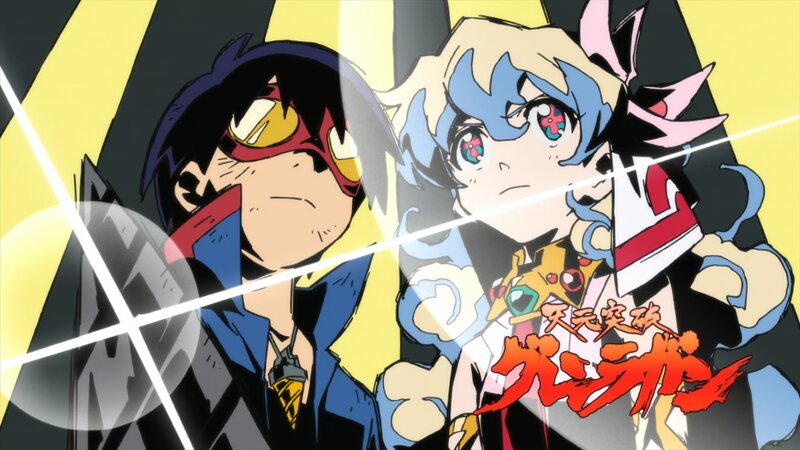 Two Anime Characters — Yellow, Dramatic, Goggles, Swords