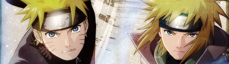 Two Anime Characters — Yellow, Dramatic, Manga, Anime Art