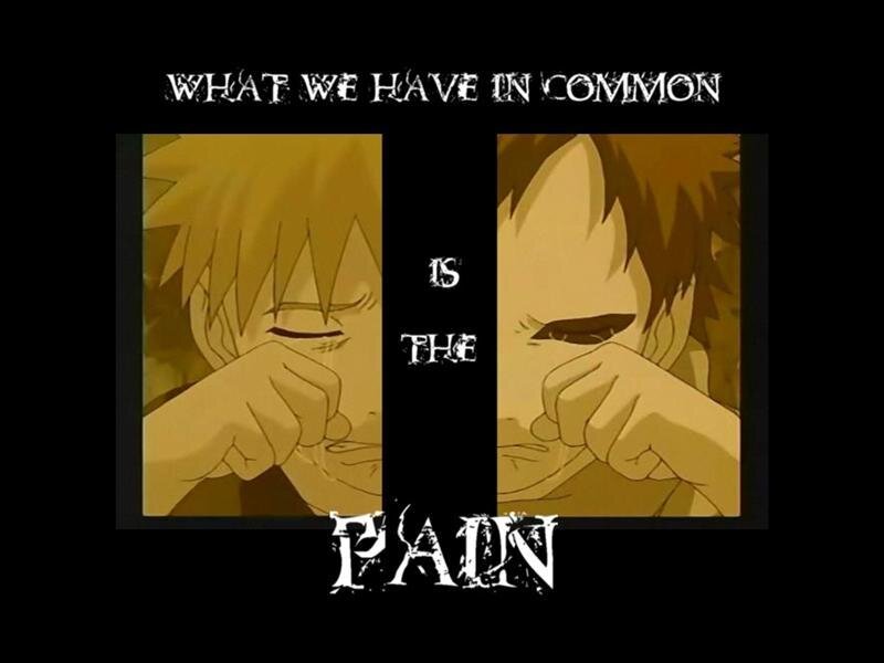 Two Anime Characters — Yellow, Dramatic, Somber