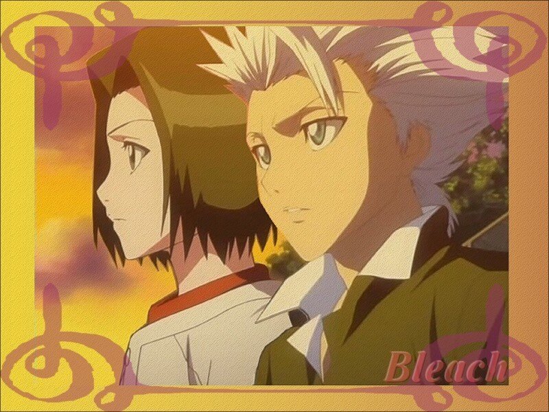 Two Anime Characters — Yellow, Dramatic