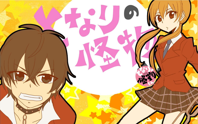 Two Anime Characters — Yellow, Energetic, School Uniform