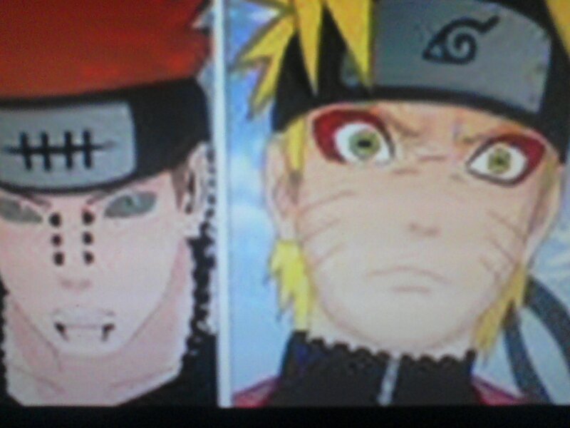 Two Anime Characters — Yellow, Intense