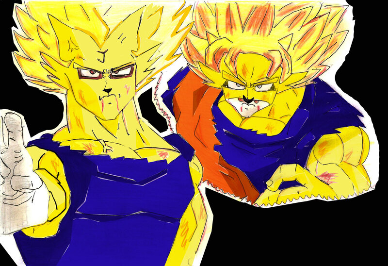 Two Anime Characters — Yellow