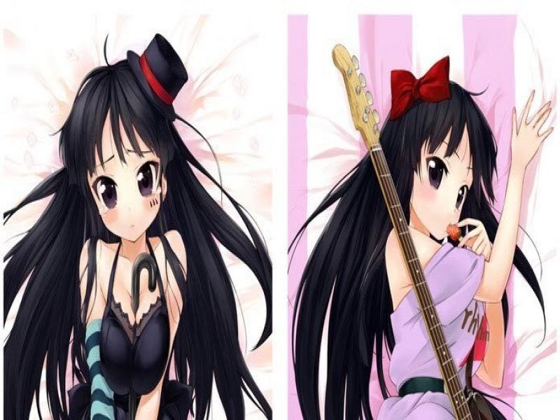 Two Anime Girls — Black, Playful, Top Hat