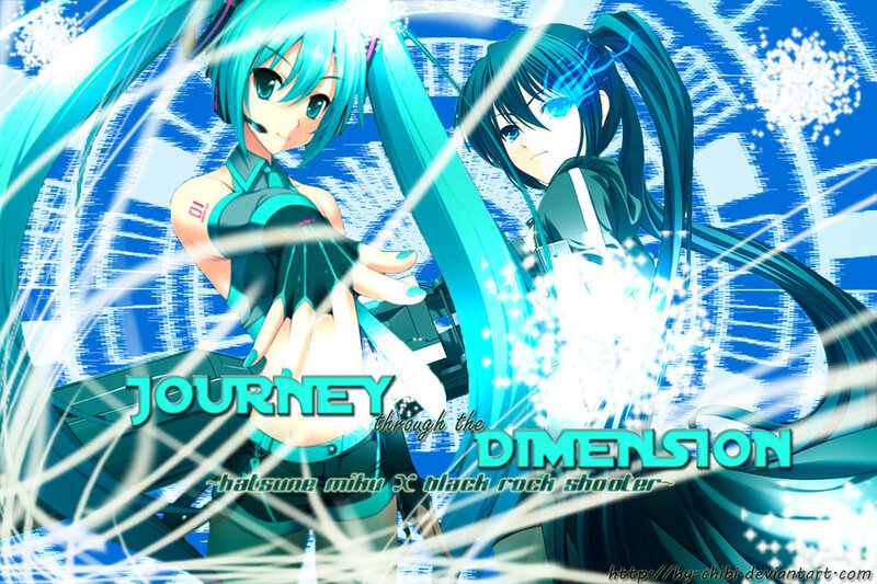 Two Anime Girls — Blue, Energetic