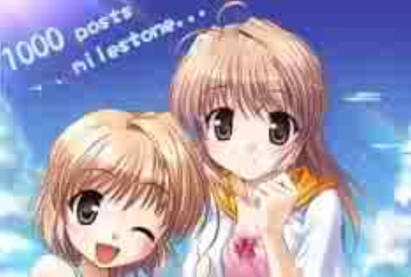 Two Anime Girls — Blue