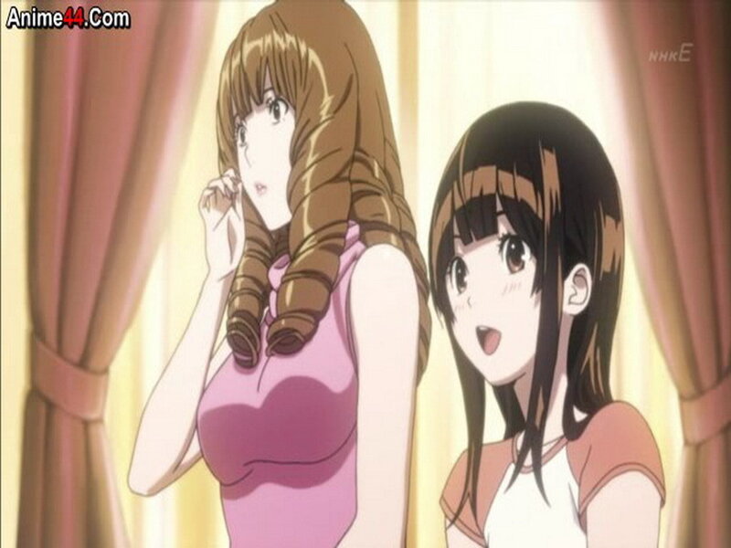 Two Anime Girls — Brown