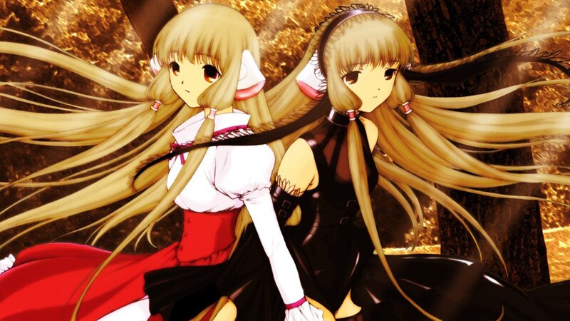 Two Anime Girls — Gold
