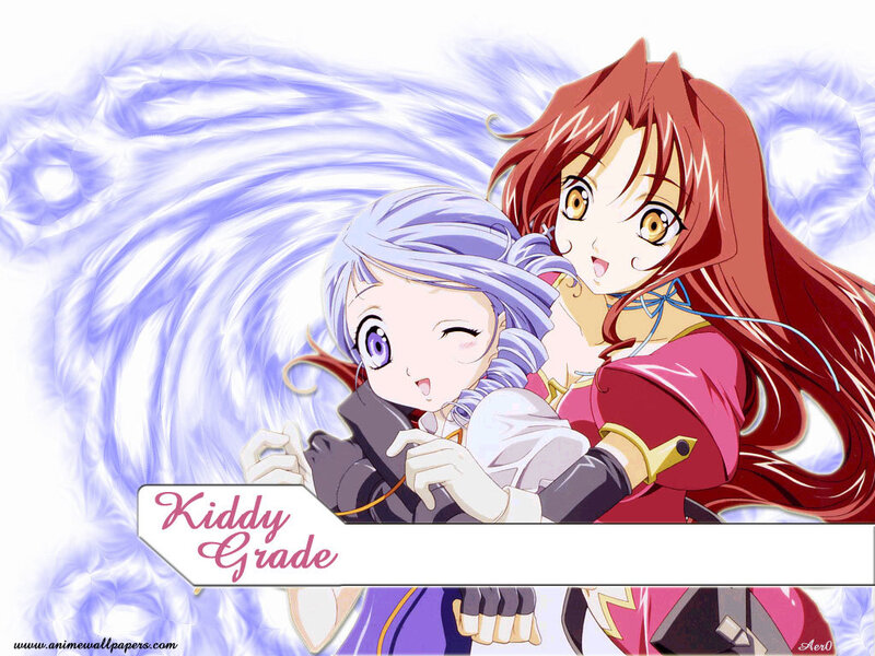 Two Anime Girls Hugging — Purple, Playful, Anime Art
