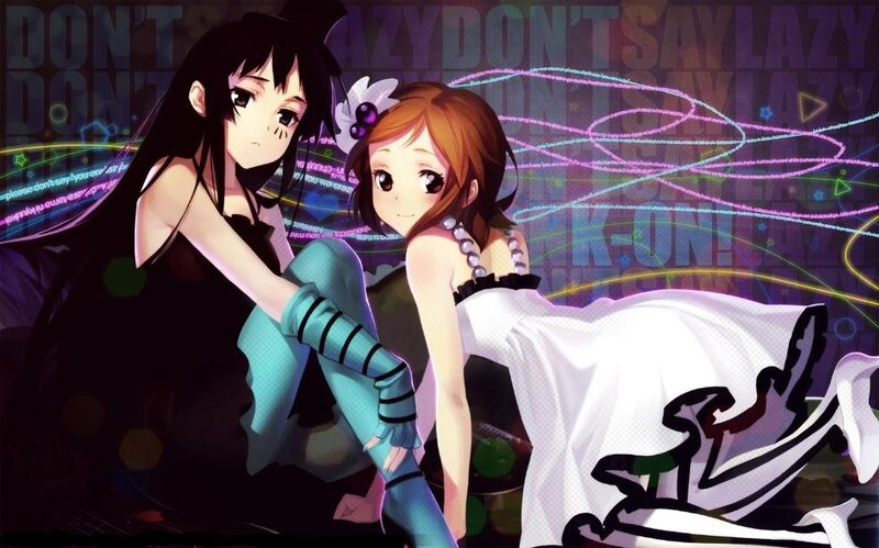 Two anime girls in a digital scene