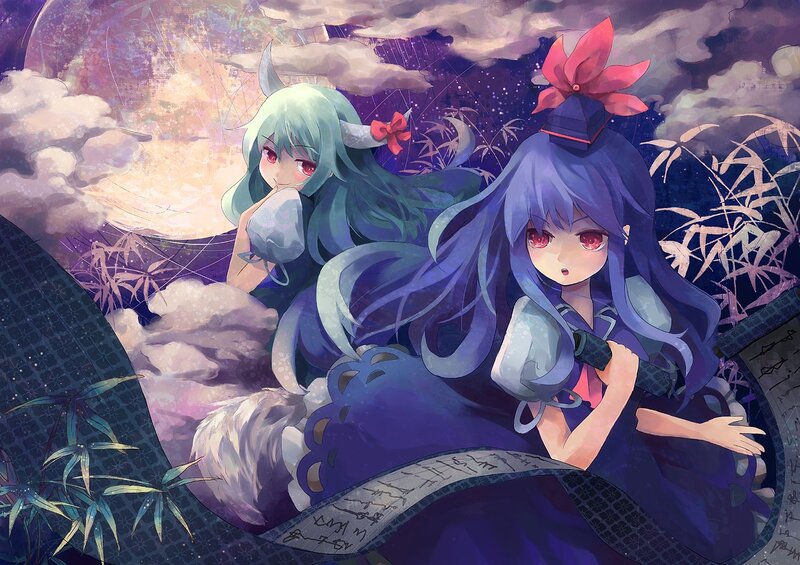 Two Anime Girls in a Dream
