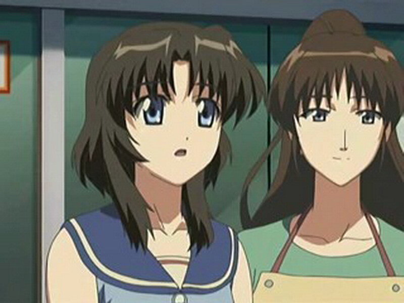 two anime girls in a room